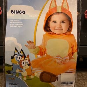 Bingo Orange tutu dress Costume for infant